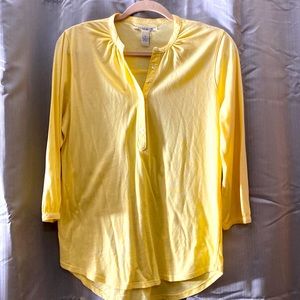 Lucky Brand yellow top